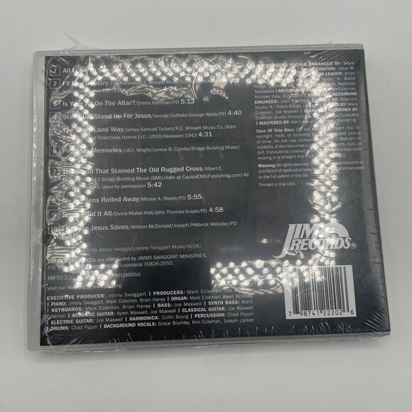 Jimmy Swaggart - Jesus Paid It All (CD, 2023) NEW SEALED - Picture 2 of 2